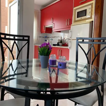 Seaside Apartment With Balcony Las Galletas Buitenkant foto